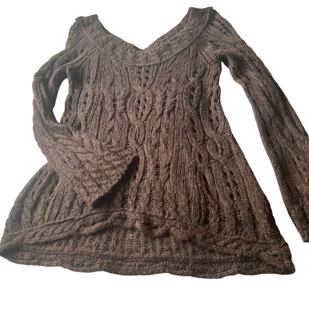 Free people knit sweater.